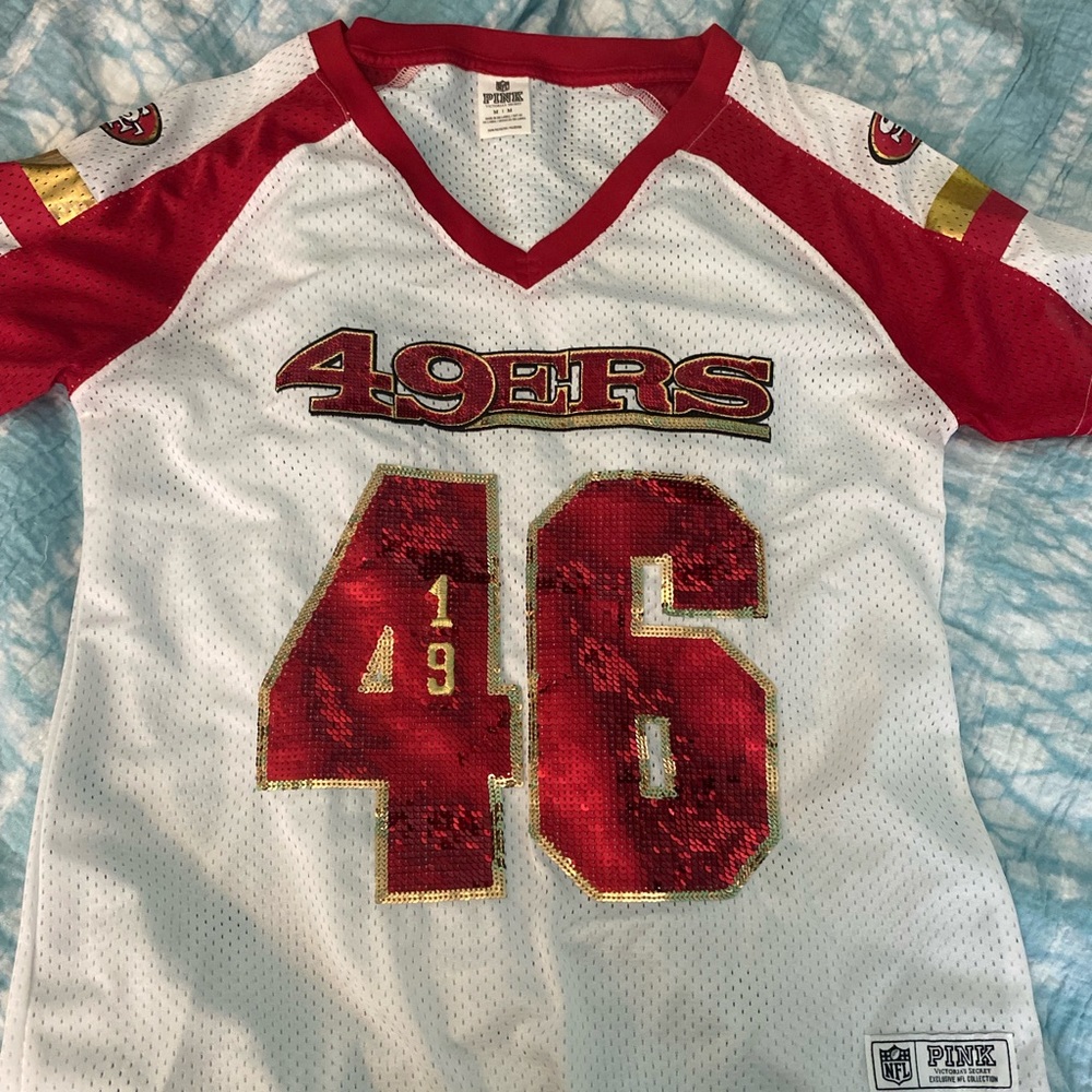 Size Medium, PINK Exclusive NFL Edition Jersey